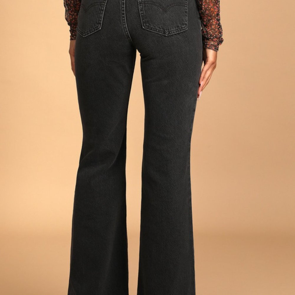 Levis Premium 70'S HIGH RISE FLARE Jean - Picture 10 of 13